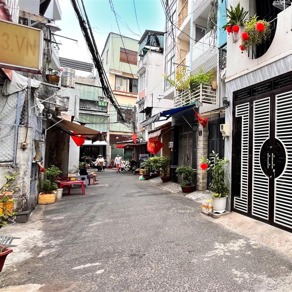 Bán nhà hxh gần cv lê thị riêng p.5 q.tân bình. giá 8.6 tỷ tl