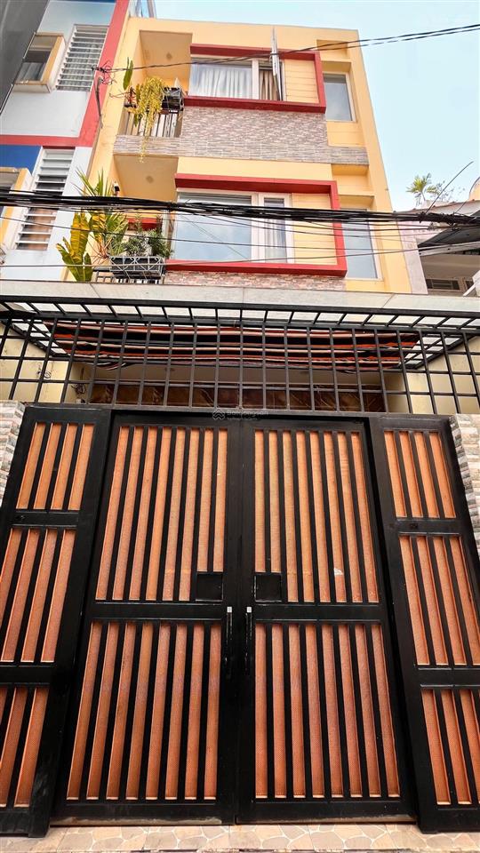 Bán nhà dt  4.3m x 10m, gần chợ bà hoa, p12, q.tân bình. giá 7.3 tỷ tl