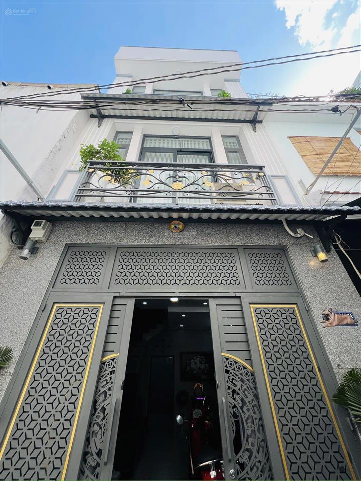 Bán nhà 4 tầng, dt 4.4m x 11m, đường lý thường kiệt p08, q.tân bình, giá 8.5 tỷ tl