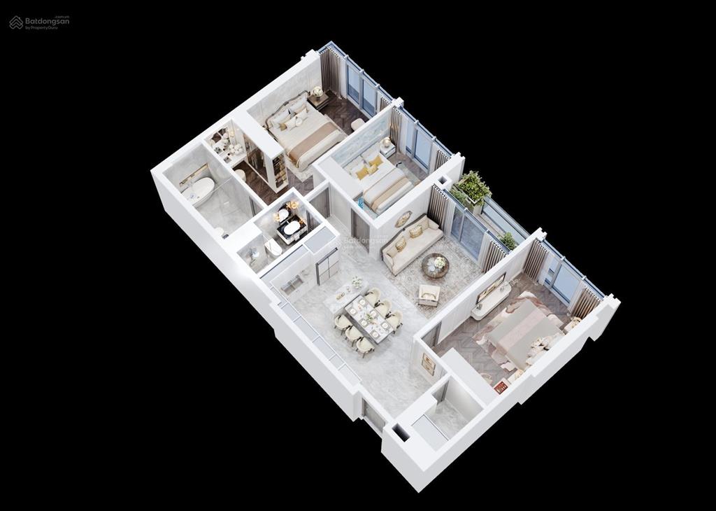 Trực tiếp chủ đầu tư bán căn đợt cuối chiết khấu 12%, view hồ tây ban công đn, có htls 0%
