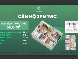 Chính chủ cần bán căn hộ 2 phòng ngủ 1 vệ sinh tầng 15 view hồ cực đẹp, sẵn sổ nhận nhà cho thuê