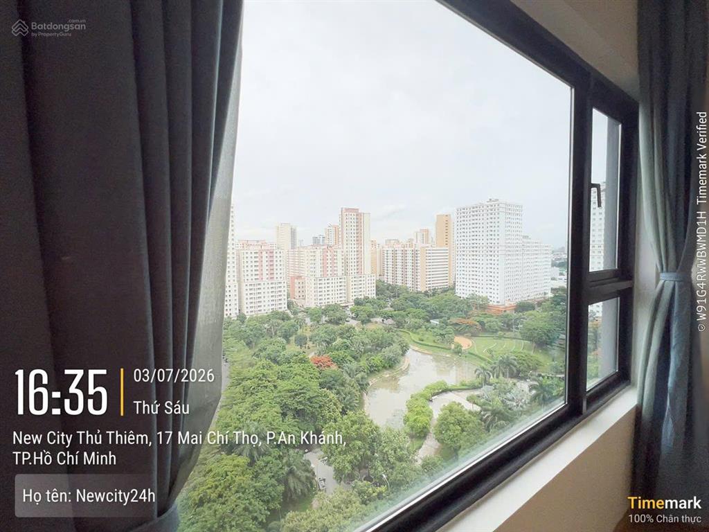 Cho thuê cc new city thủ thiêm 75m2, 2pn2wc đẹp, nhiều tiện ích, giá tốt tháng 7