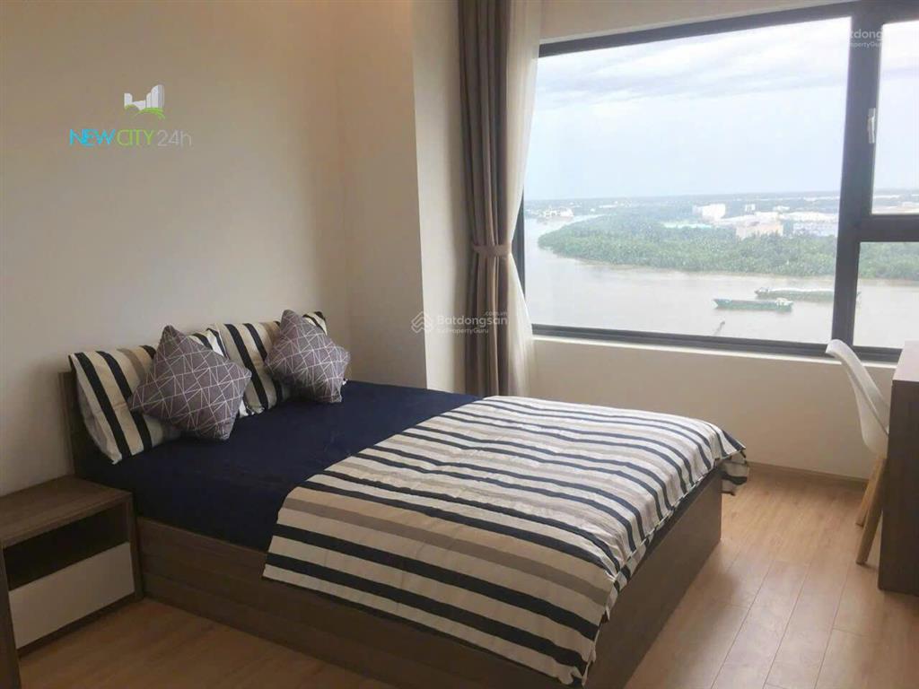 Newcity24h cho thuê 3pn view sông 23tr net. tầng cao
