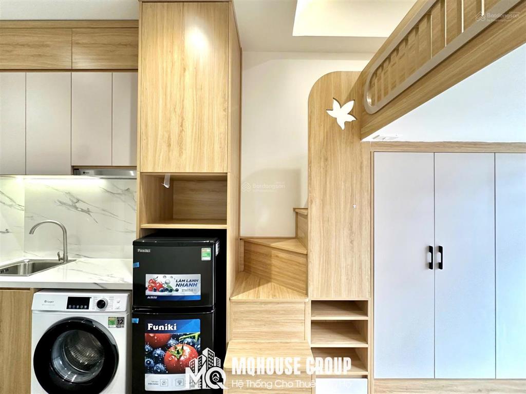 Phòng mới xây 2 không gian ngủ, full nội thất như ảnh, gần đh văn lang, đh công nghiệp