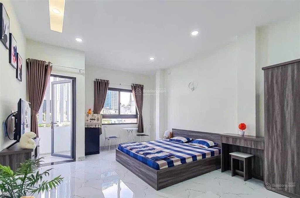 Căn hộ mini balcony  hoàng sa quận 1  gần nhà thờ tân định  cầu kiệu  chung cư miếu nổi