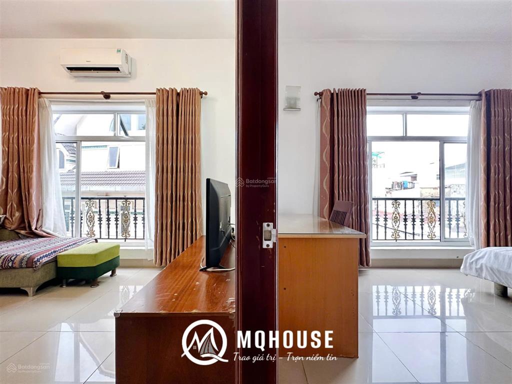 Cho thuê 1pn balcony đường lê văn sỹ  gần bờ kè hoàng sa  cầu công lý  chùa vĩnh nghiêm, quận 3