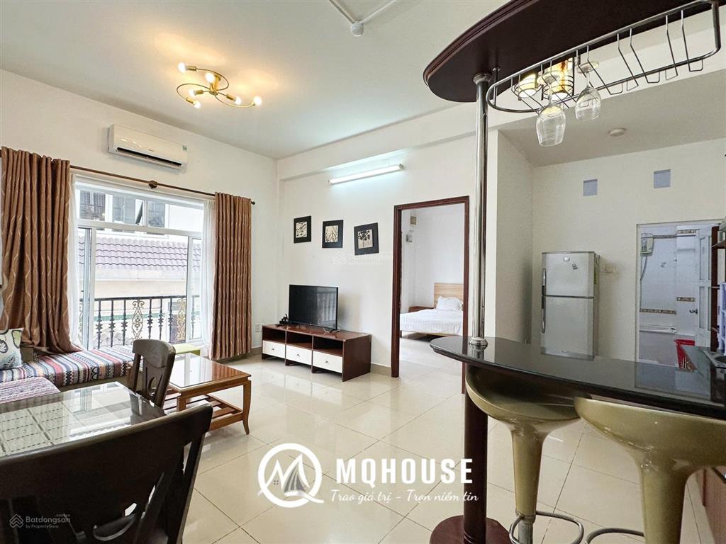 Cho thuê 1pn balcony đường lê văn sỹ  gần bờ kè hoàng sa  cầu công lý  chùa vĩnh nghiêm, quận 3