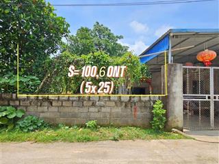 870 triệu sở hữu 100,6m2 đất full thổ cư thanh cao, lương sơn, hoà bình