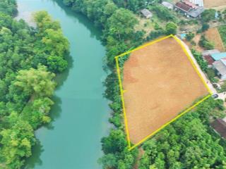 Hiếm 928m đất bám sông yên thủy, gần 900m thổ cư đất vuông đẹp giá chỉ 1,55 tỷ