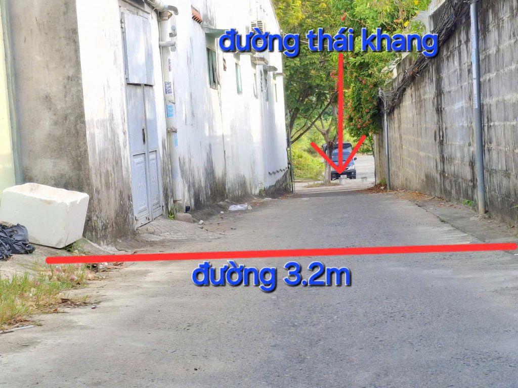 Bán nhanh lô đất ngang 5m Full thổ cách hẻm Thái Khang chỉ 50M Giá Chỉ  2 tỷ 100
