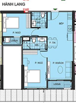 Bán căn 2 phòng ngủ 2 vệ sinh hướng thoáng tòa zr3 diện tích 71,5m2 giá 5 tỷ bao phí đã nhận nhà