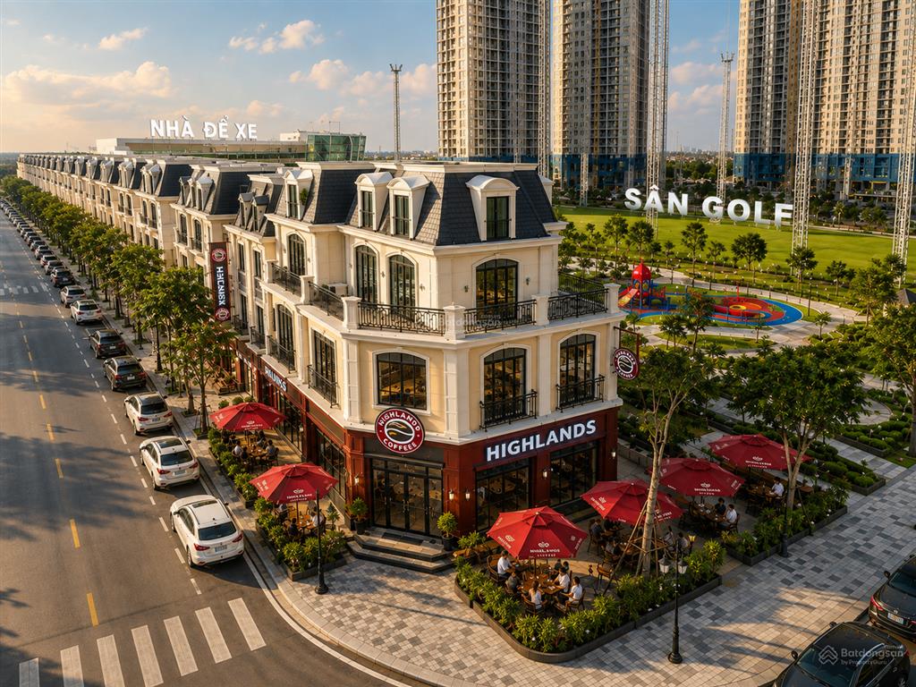 Siêu phẩm đơn lập góc ngay công viên trung tâm và cụm 9 tòa chung cư 378m2 giá 46,8 tỷ 0911 051 ***