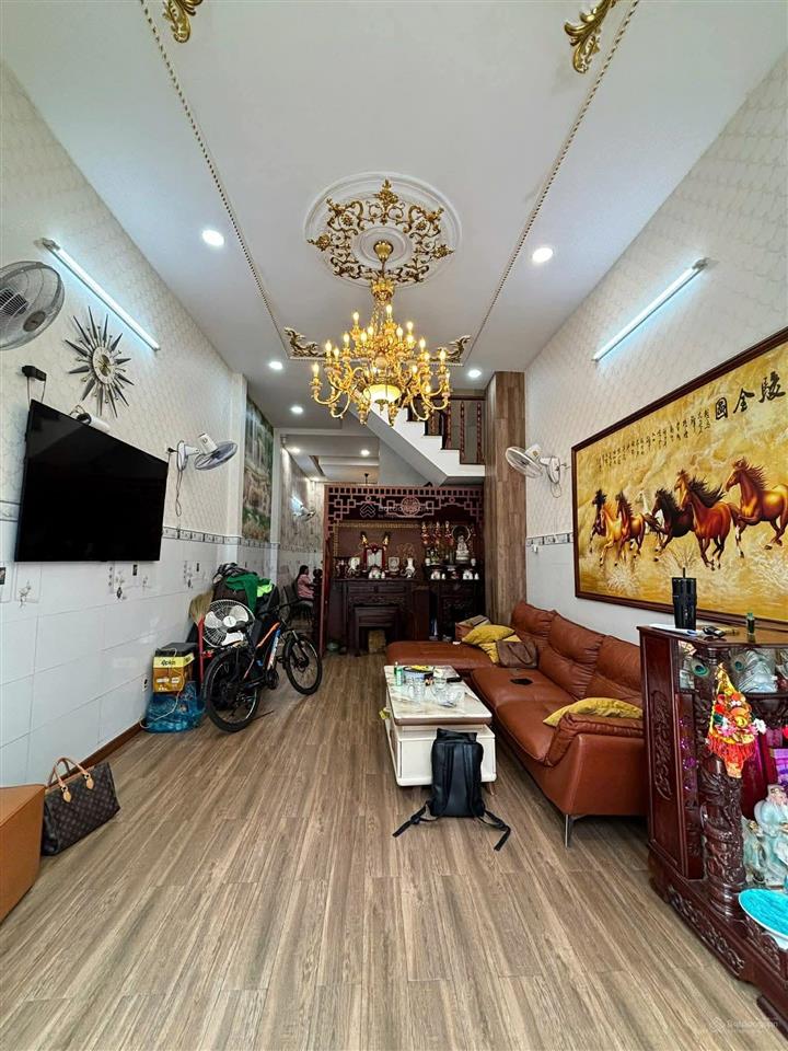 Siêu phẩm 5 tầng hương lộ 2 hẻm 6m xe tải vào nhà 4 x 13 giá chỉ 6txx