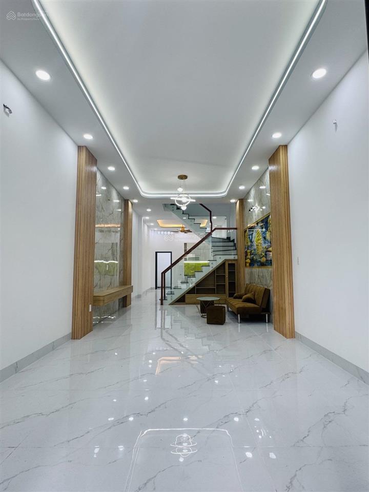 Bán nhà hương lộ 2 hẻm nhựa 7m thông thoáng 4 x 18 ( 2 tầng đúc btct ) nhà mới giá 6txx