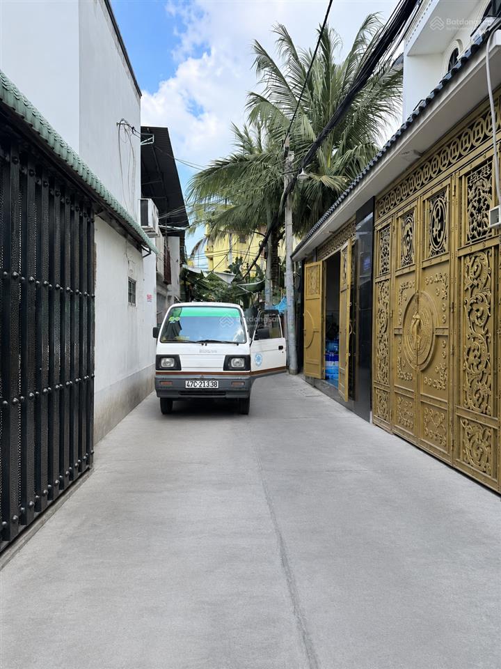 Bán nhà hiếm ngang hơn 6m, 96m², 3 tầng, hẻm 5m, ngay bình trị đông, bình tân, giá chỉ 7,35 tỷ