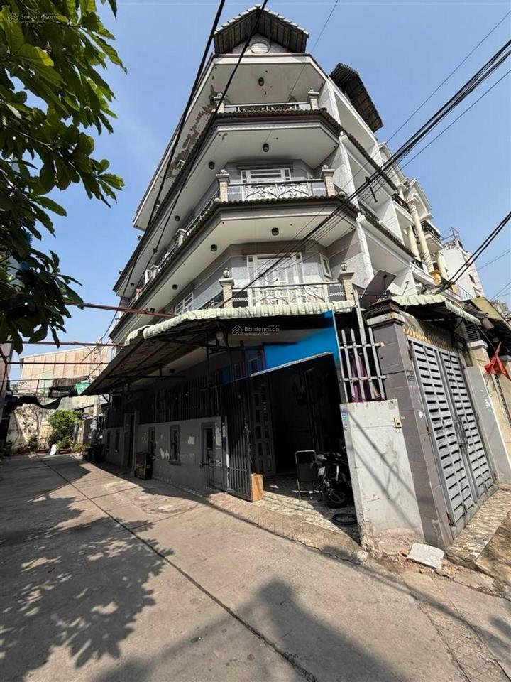 Lô góc 2 mặt hxh tránh thông đậu cửa, bình trị đông, bình tân, 4x18m, 4 tầng 5 phòng, nở hậu