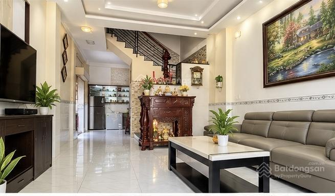 Bán nhà mặt tiền kinh doanh, đường tân hòa đông, quận bình tân  61m x 4 tầng  ngang 4m  4pn