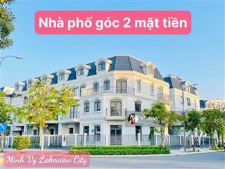 Cho thuê nhà phố góc 2 mặt tiền ngay đường song hành, lakeview city, 160m2  giá 50tr/tháng