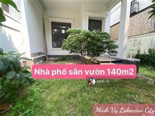 Nhà phố vườn 7x20m cách hồ vài bước chân full nội thất lakeview city chỉ 25 tỷ