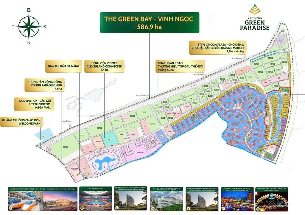 Bán nhà mặt phố tại vinhomes green paradise, 12,8 tỷ, 75m2, 3 tầng, hướng đông bắc