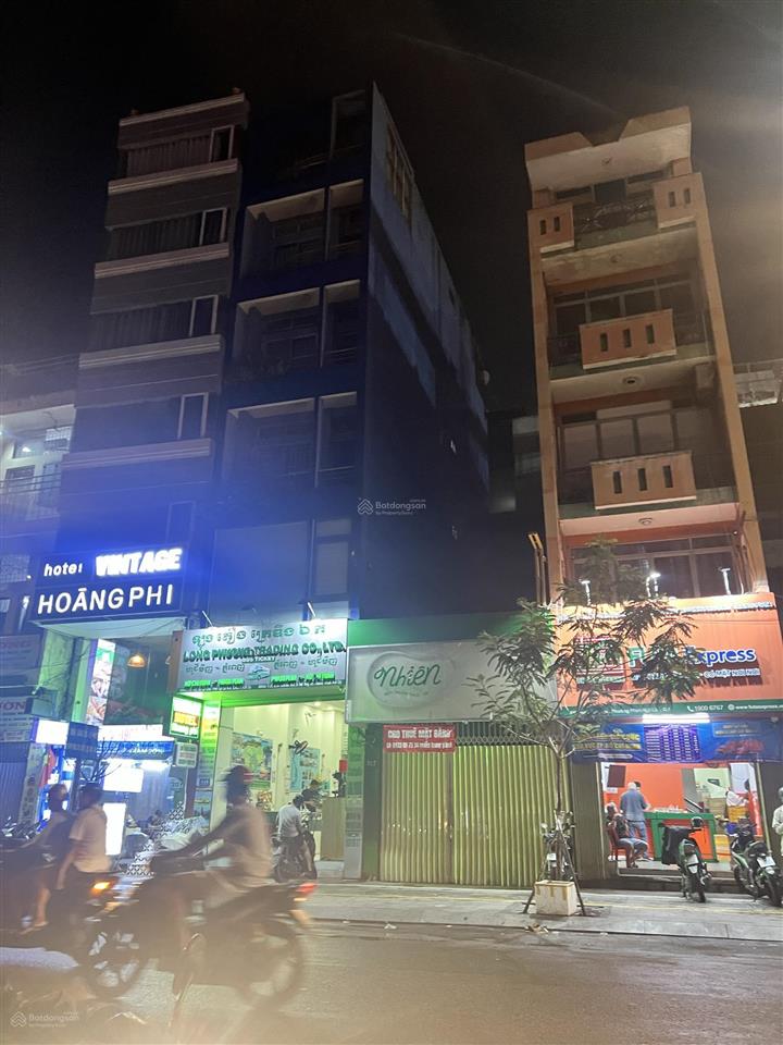 Hotel 6 tầng mặt tiền phạm ngũ lão chỉ 55 ty làm việc trực tiếp chủ nhà