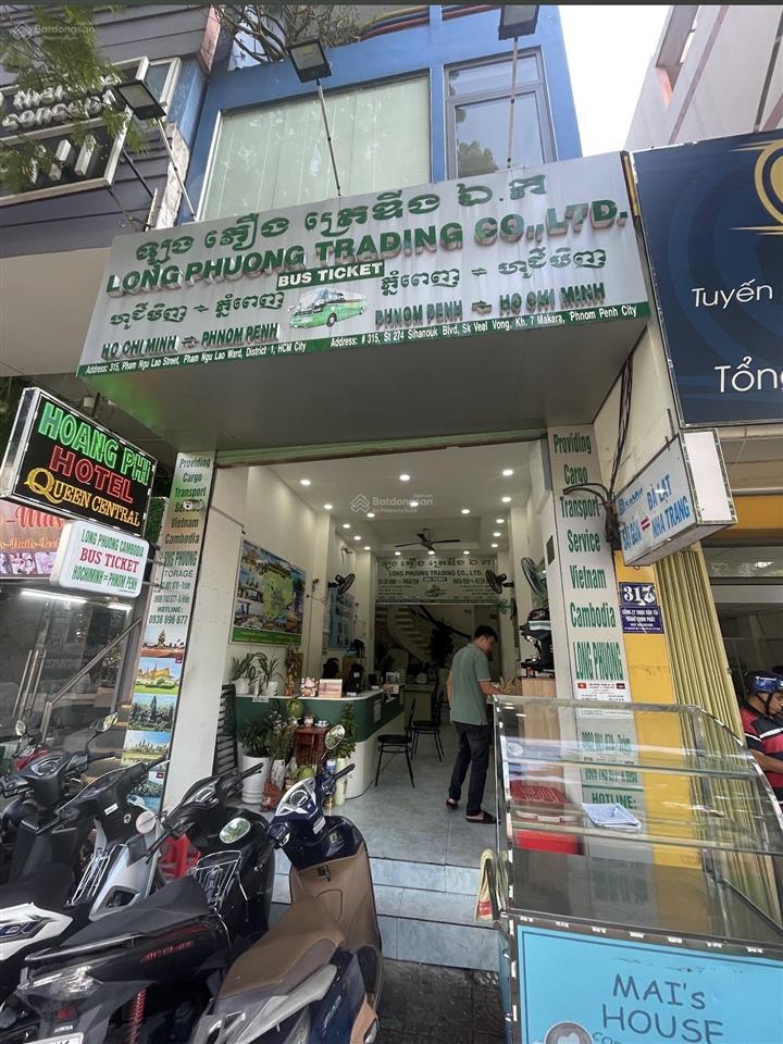 Hotel 6 tầng mặt tiền phạm ngũ lão chỉ 55 ty làm việc trực tiếp chủ nhà