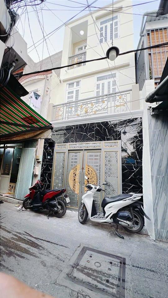 Nhà q4 mặt tiền hẻm 3m phù hợp kinh doanh giá 3,65 tỷ