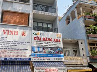 Giảm mạnh, mặt tiền kinh doanh q5, 1 hầm, 6 lầu, st, thang máy, 75m2 (4x18), lề 7m, 45 triệu