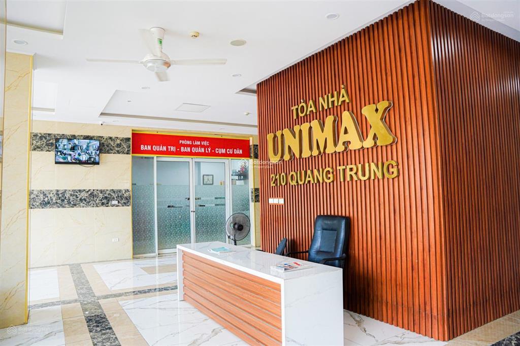 Cho thuê tầng 1 chân đế tòa nhà unimax diện tích 80m2 chỉ giá thuê chỉ 16 triệu đồng/tháng
