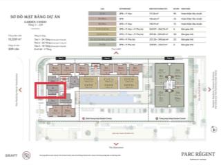 Chuyển nhượng căn hộ chung cư cao cấp chính chủ 111,36m2, dự án parc regent, khu đô thị parkcity