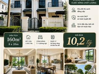 Hot bán biệt thự song lập zone 4 swanbay 160m2 giá tốt 10,2 tỷ