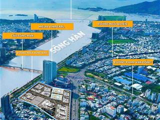 Căn góc 2pn view sông hàn hỗ trợ vay 70%, 0% ls 24 tháng