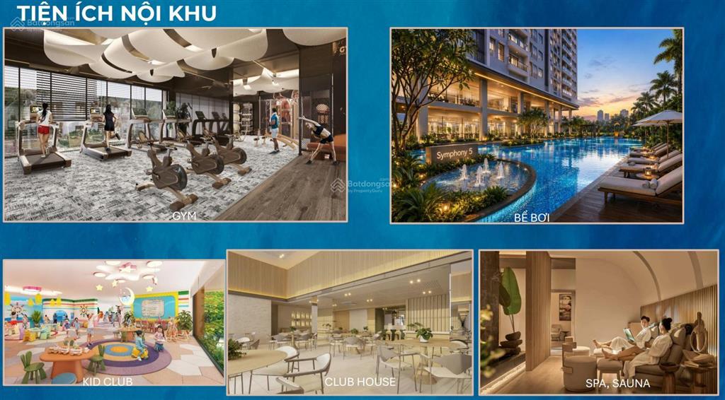 Sun symphony 5  view trực diện sông