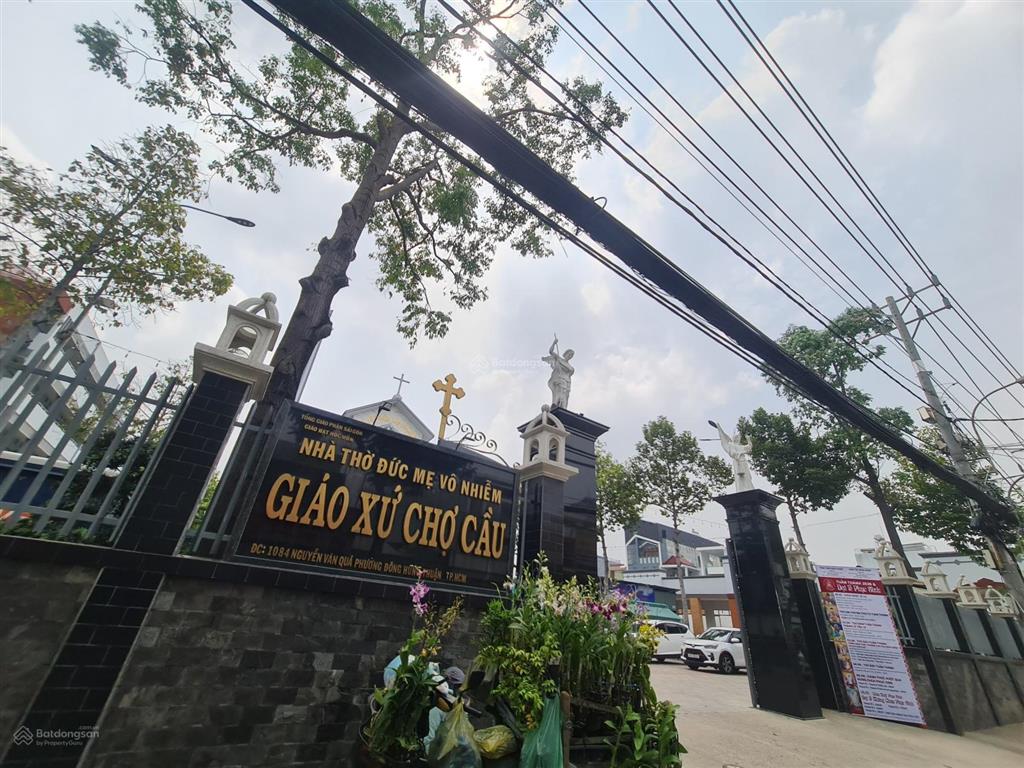 Nhà mới đường nguyễn văn quá  ngay giáo xứ chợ cầu đường 8m thông vừa ở vừa làm văn phòng