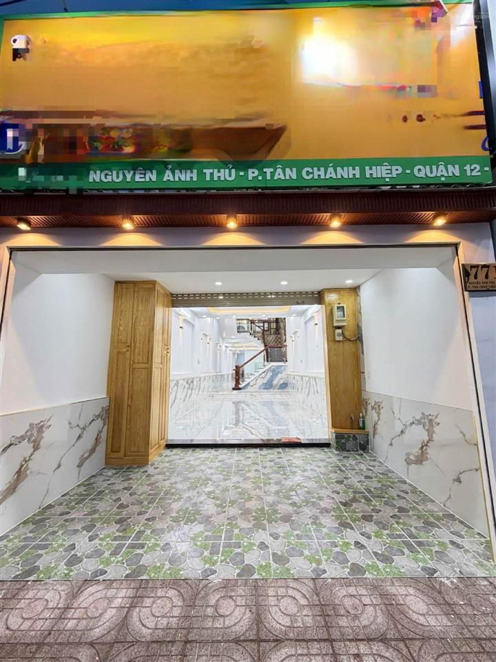 Mặt tiền kinh doanh nguyễn ảnh thủ 4.5x34m 3 tầng đúc 5pn  13,6 tỷ