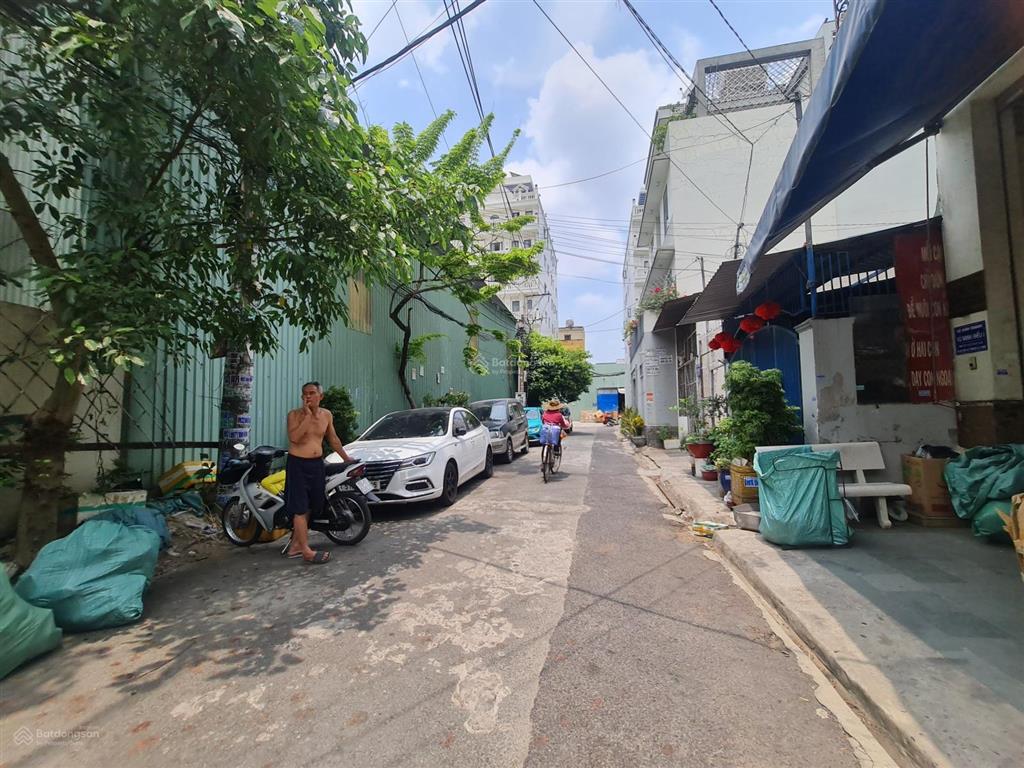 Nhà cấp 4 tiện xây chdv 5x30m  xây 5 tầng + hầm  đường nhựa 8m thông tứ tung gần an sương