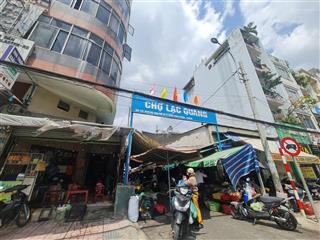 Nhà chợ lạc quang khu bàn cờ kinh doanh buôn bán  ngang gần 5m 4pn nhỉnh 8 tỷ