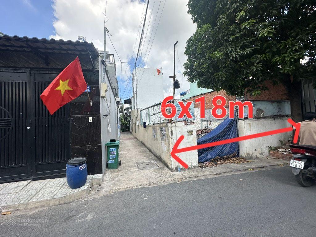 Lô đất 6x18m mặt tiền đường gần nguyễn ảnh thủ chỉ 4.5 tỷ