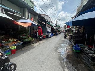 Nhà mặt tiền đường chợ sau coopmart phan văn hớn 85m²  kinh doanh đa ngành nghề