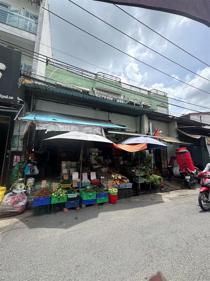 Nhà mặt tiền đường chợ sau coopmart phan văn hớn 85m²  kinh doanh đa ngành nghề