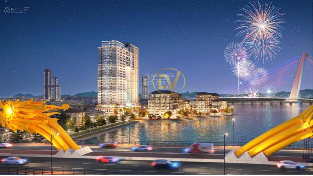 Bán studio sun ponte residence đà nẵng 26.4m², hướng đông, giá 2.7 tỷ chờ sổ