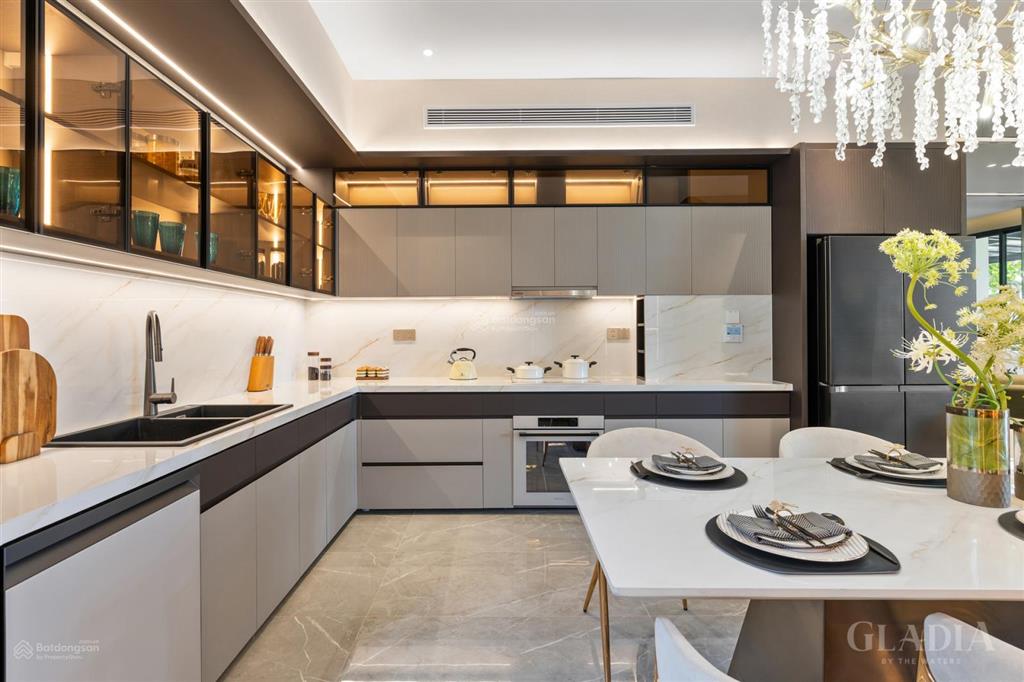 Bán bt song lập gladia khang điền, 57,335 tỷ, 216m2, mặt đường lớn nhất dự án 25m, q2, hcm