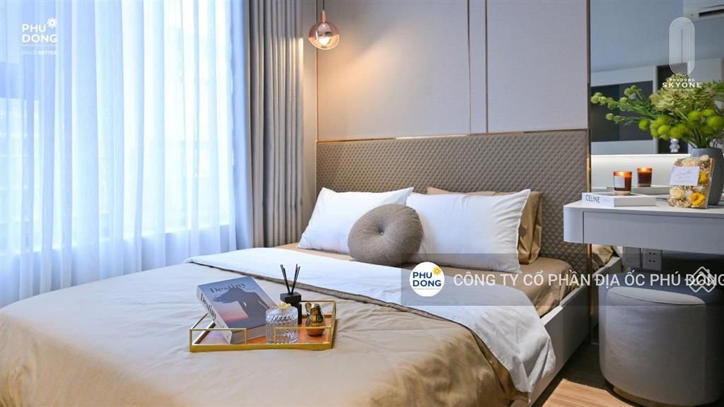Chỉ 2,4 tỷ sở hữu căn hộ 55,3m² tại phú đông skyone  không cần áp lực tài chính  không cần vay