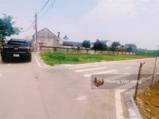 Lô góc. đất đẹp xuất sắc tại thôn 3, phú cát, quốc oai, 3,5 tỷ, 100m2