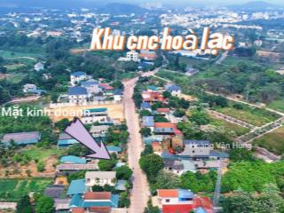 Bán đất đẹp kinh doanh tại đường phú cát, xã phú cát, huyện quốc oai, giá tốt 45 triệu / m2, 206 m2