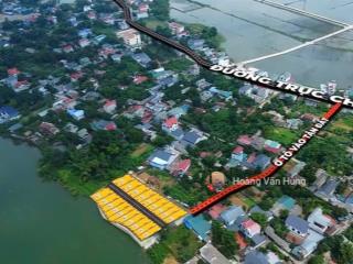 Lô 2 mặt tiền giá ngộp 100m2 tại xã hòa thạch, 2 tỷ vnd