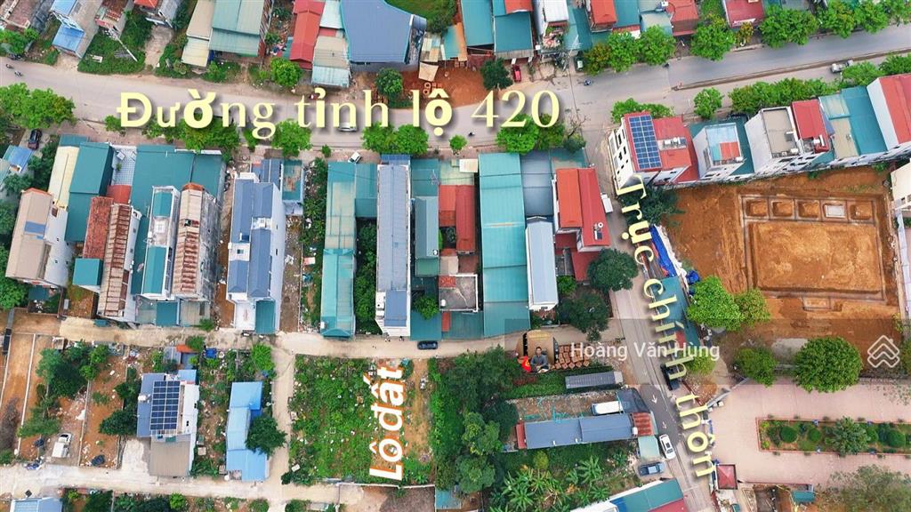 Thanh khoản gấp lô đất sát tỉnh lộ 420, thạch thất, 39 triệu / m2, 187 m2, nhiều tiện ích