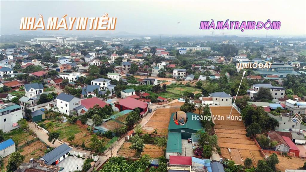 Bán đất ngay nhà máy in tiền tại thôn 4, xã phú cát, huyện quốc oai, giá tốt, 4 tỷ, 119m2