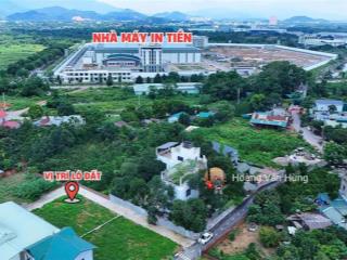 Bán gấp lô góc. xây nhà trọ, nhà máy in tiền tại thôn 4, xã phú cát, huyện quốc oai