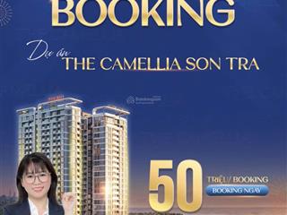 Nhận booking camellia sơn trà, căn hộ biển sở hữu lâu dài, từ 65tr/m2, htls 18 th, ck early bk 3%